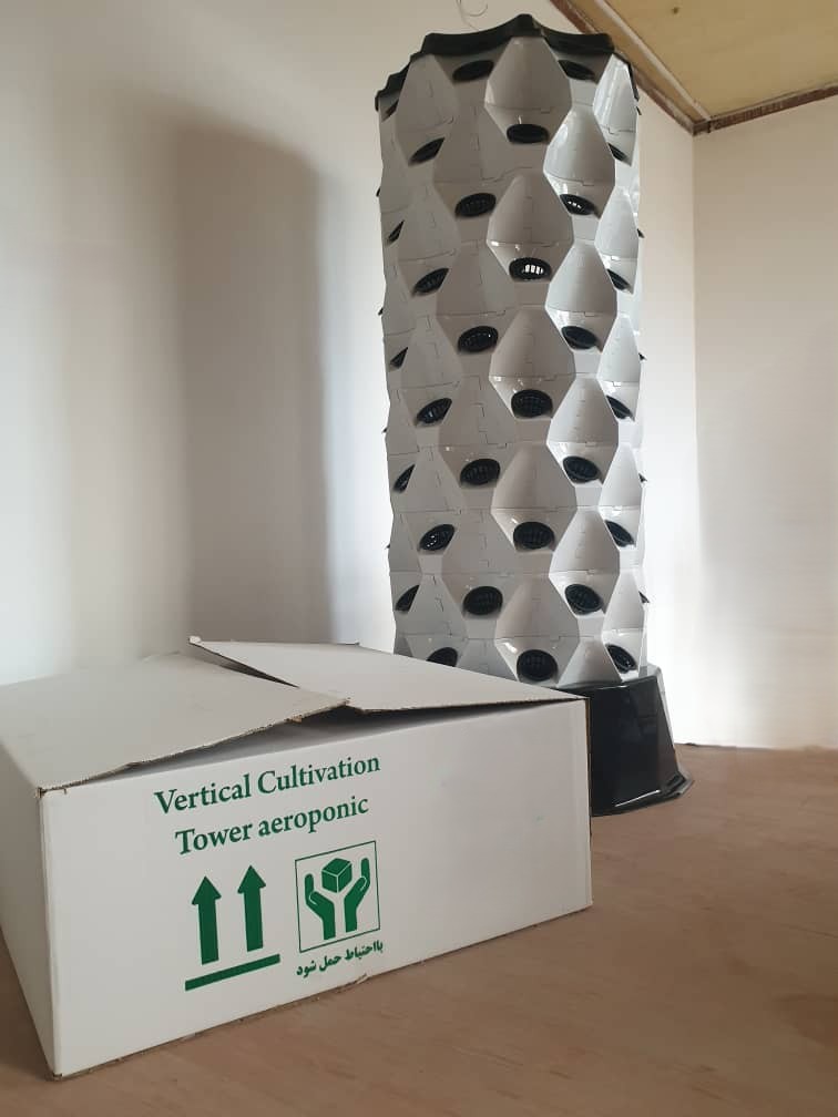 برج کشت عمودی آیروپونیک 15 طبقه 120 گلدان 9 برج کشت عمودی آیروپونیک 15 طبقه 120 گلدان - IMAGE 9