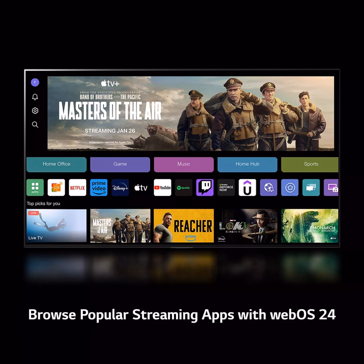 تلویزیون ال جی مدل UT8000 سایز ۵۵ اینچ 4K UHD LED SMART 2024 6 تلویزیون ال جی مدل UT8000 سایز ۵۵ اینچ 4K UHD LED SMART 2024 - IMAGE 6