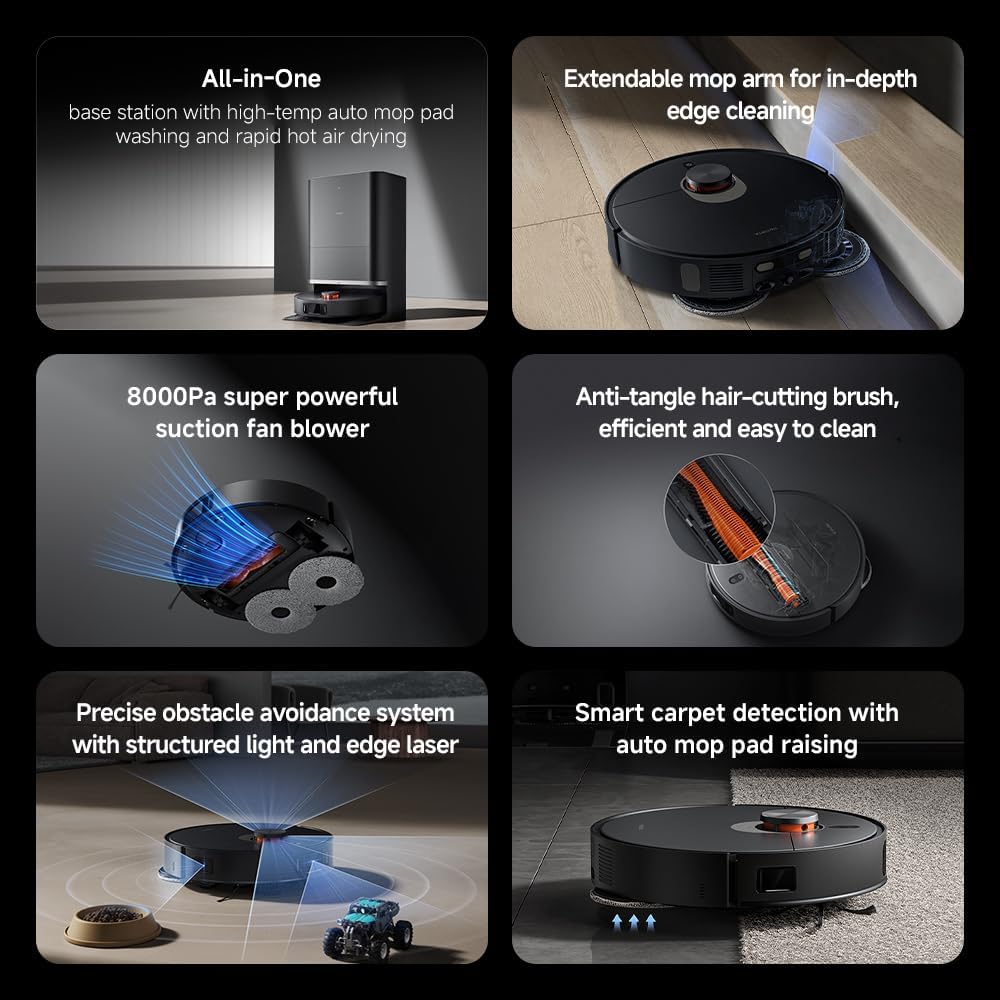 ربات جاروبرقی و وازل مِپ شیائومی X20 MAX 10 ربات جاروبرقی و وازل مِپ شیائومی X20 MAX - IMAGE 10