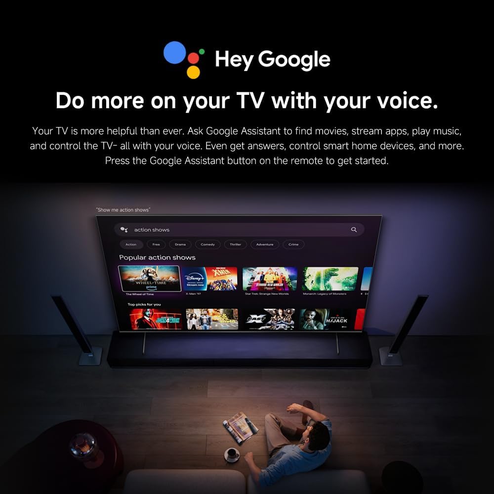 تلویزیون شیائومی ۸۵ اینچ XIAOMI TV MAX 2025 | کیفیت 4K UHD و GOOGLE TV 6 تلویزیون شیائومی ۸۵ اینچ XIAOMI TV MAX 2025 | کیفیت 4K UHD و GOOGLE TV - IMAGE 6