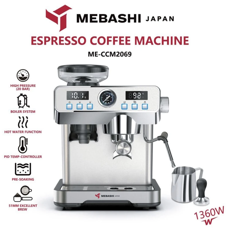 اسپرسو ساز مباشی مدل MEBASHI ME-CM2069 4 اسپرسو ساز مباشی مدل MEBASHI ME-CM2069 - IMAGE 4