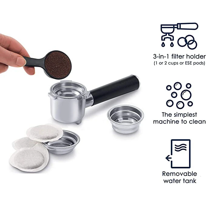 اسپرسوساز دلونگی مدل EC685 | خرید اسپرسو ساز DELONGHI DEDICA EC685 با بهترین قیمت 11 اسپرسوساز دلونگی مدل EC685 | خرید اسپرسو ساز DELONGHI DEDICA EC685 با بهترین قیمت - IMAGE 11