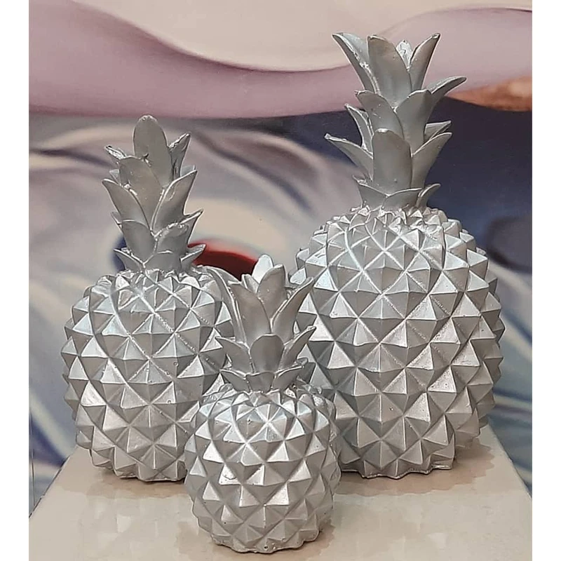 دکوری طرح آناناس مدل 6869 مجموعه سه عددی 1 دکوری طرح آناناس مدل 6869 مجموعه سه عددی